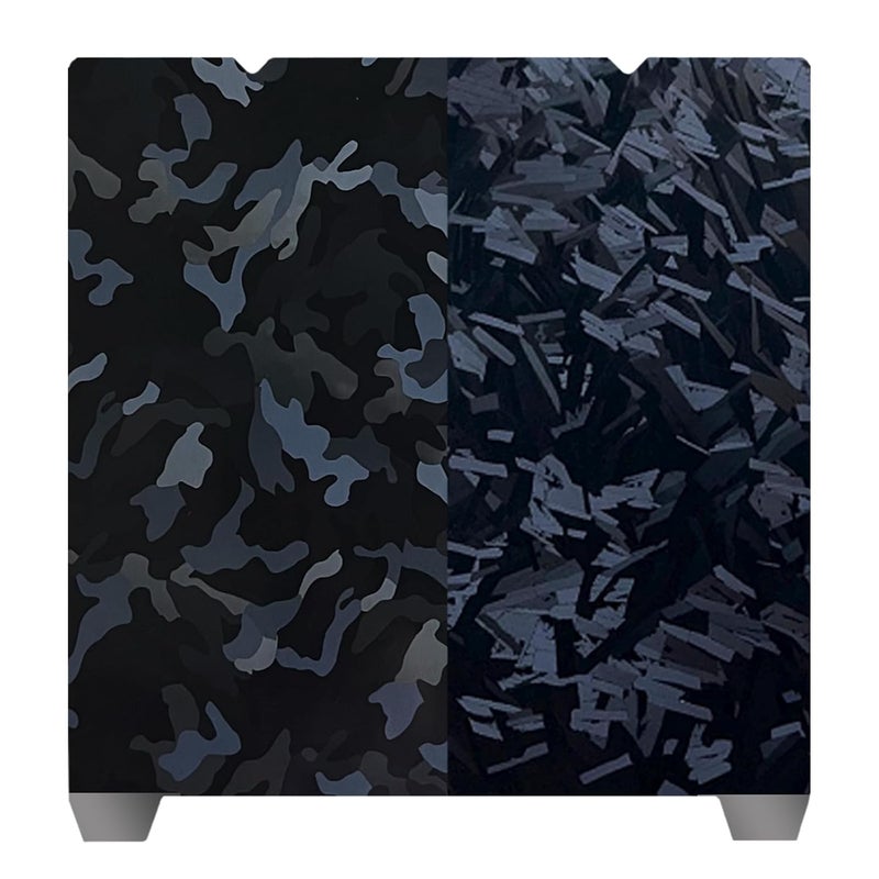 Wefuit Camouflage+High-Rise 3D Printer K1 K1C Sheet 235x235m,Smooth Spring Steel Build Plate for Creatily K1C/K1/Ender 3 V3/Ender 3 V3 KE/Ender V3 SE/Ender 5 S1/Ender 3 S1 Pro/Ender 3 S1 3D Printer. - Image 1